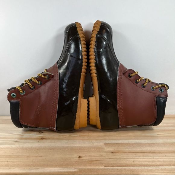 Steel Shank Duck Boots waterproof Thermolite insulated womens size 9 Brown Black - Picture 7 of 11